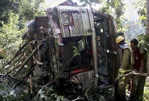 Kashmir: 11 killed, 48 injured as bus plunges into stream