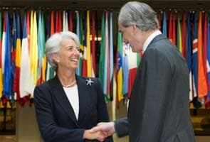 Christine Lagarde's first day as IMF chief