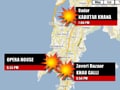 Mumbai Map: Locations of blasts