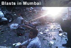 Three blasts in Mumbai, twenty dead, 113 injured