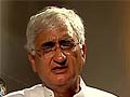 Salman Khurshid: Top priority to sort out Solicitor General resignation issue
