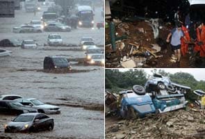 South Korea landslides leave 32 dead, 10 missing
