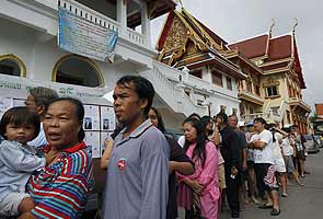 As Thailand votes, parties deeply divided