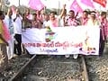 147 trains cancelled in view of Telangana blockade