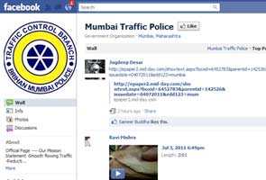 Mumbaikars 'dislike' traffic cops' Facebook page 