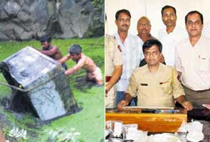 Cops recover treasure that burglar gang hid in quarry