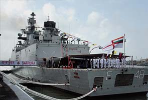 Navy gets a boost with INS Satpura stealth warship