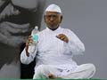 Day 2 of Anna Hazare's fast at Ramlila Maidan