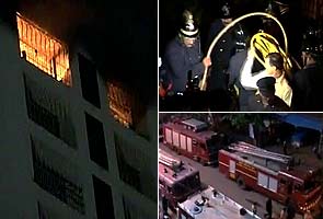 Mumbai: Fire in a 21-storey building in Andheri