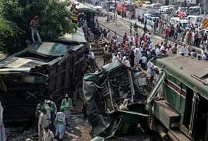 Two special Eid trains collide in Pakistan, two killed