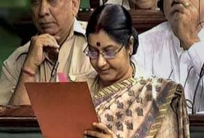 Lokpal debate: Sushma slams Rahul Gandhi's speech in House