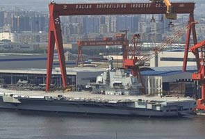 China tests new aircraft carrier