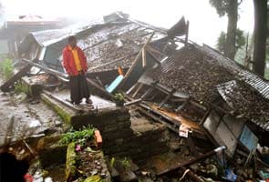 Sikkim the morning after offers a grim picture