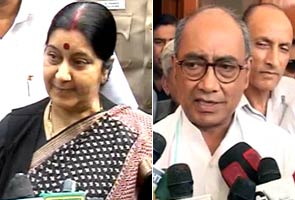 Sushma vs Digvijaya on those troublesome Reddy bros