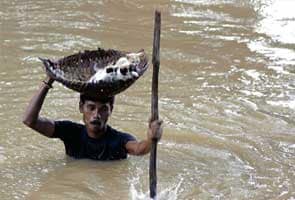 Orissa floods: 2,600 villages submerged, 11 lakh affected
