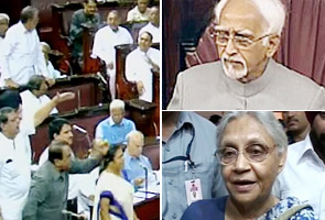 Rajya Sabha adjourned till 2:30pm over Gujarat Lokayukta issue