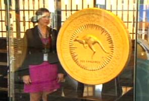 World's largest gold coin unveiled in Australia