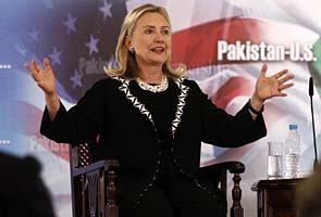 Hillary laughs when Pak woman compares US to never-satisfied mother-in-law
