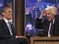 Will wait until everyone's voted off the island, says Obama on Republican contenders on Jay Leno's show