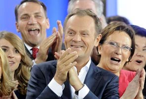 Polish elections: Tusk's party leading in exit polls