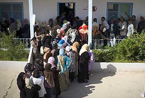 Tunisians turn out in force for first free vote