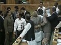 J&K Assembly: Amid chaos over custodial death, Opposition MLA throws fan