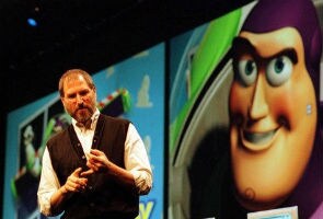Steve Jobs helped build Pixar with vision, cash