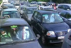 Mayawati's dream a nightmare for commuters in Noida