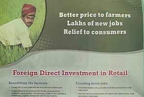 FDI in retail: Govt places full-page ads on 'myth and reality'