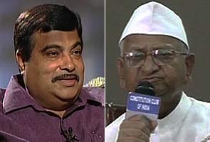 Without BJP support, Anna would have faced Ramdev-like action: Gadkari
