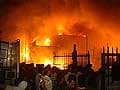 Major fire in Sahara market in Mumbai