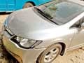 Rash woman driver hits 2 cops with her Honda City