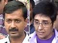 Rift in the open? Bedi, Kejriwal clash on travel row