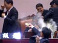 Tear gas, scuffles as South Korea OKs US trade deal