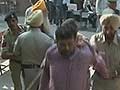Terrorist slapped while being taken into Chandigarh court