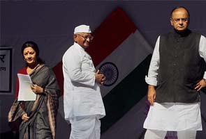 Will fight for strong Lokpal, but leave details to Parliament: Parties at Anna's debate