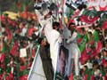 Thousands converge for Imran Khan's rally in Karachi
