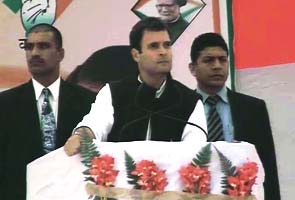 UP's elephant eats money, not leaves: Rahul's dig at Mayawati 