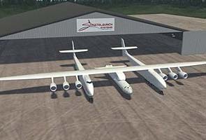 New giant plane to launch people, cargo into orbit