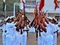 Proud sailors celebrate their day of victory