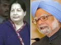 Letter from Jayalalithaa to Prime Minister Manmohan Singh