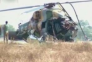 BSF helicopter crashes in Raipur, five injured