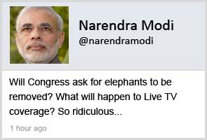 Will elephants figure in Republic Day parade, asks Modi