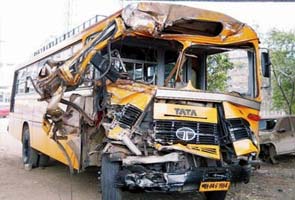 5 kids hurled out of exit door in school bus mishap