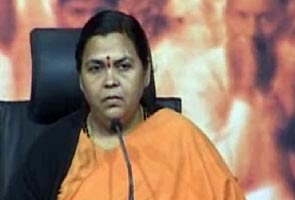 Congress trying to divide and rule India: Uma Bharti