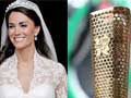 Kate's wedding dress vs the Olympic Torch for design award