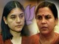 BJP's Kushwaha Migraine: Uma Bharti placated, Maneka upset