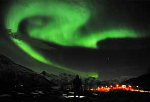 Solar storm sparks dazzling northern lights