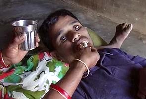 Help the Andhra widow and her paralysed son