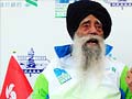 Fauja Singh, world's 'oldest marathoner', competes in Hong Kong